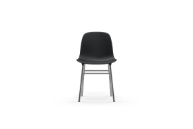 Form Chair Molded plastic shell chair with chrome legs 603170 1