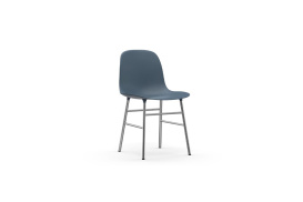 Form Chair Chrome Blue