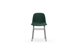 Form Chair Molded plastic shell chair with chrome legs 603172 2