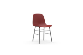 Form Chair Chrome Red