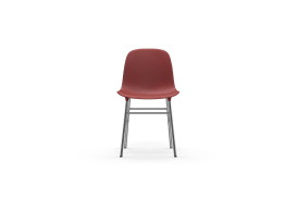 Form Chair Molded plastic shell chair with chrome legs 603173 2