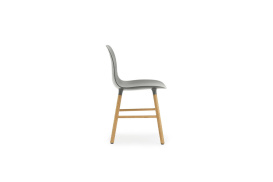 Form Chair Molded plastic shell chair with oak legs 602817 3