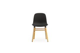 Form Chair Molded plastic shell chair with oak legs 602818 1