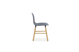 Form Chair Molded plastic shell chair with oak legs 602819 1