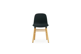 Form Chair Molded plastic shell chair with oak legs 602820 1