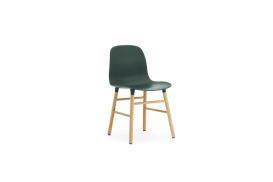 Form Chair Oak Green