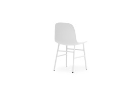 Form Chair Molded plastic shell chair with steel legs 602810 1