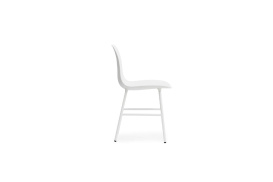 Form Chair Molded plastic shell chair with steel legs 602810 4