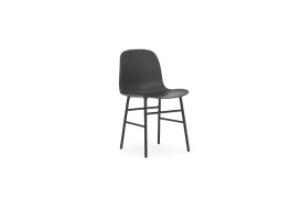 Form Chair Steel Black