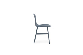 Form Chair Molded plastic shell chair with steel legs 602813 1