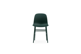 Form Chair Molded plastic shell chair with steel legs 602814 1