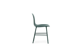 Form Chair Molded plastic shell chair with steel legs 602814 4