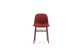 Form Chair Molded plastic shell chair with steel legs 602815 1