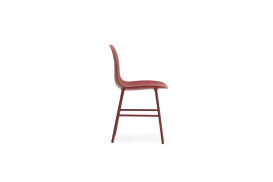 Form Chair Molded plastic shell chair with steel legs 602815 3