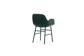 Form Armchair Molded plastic armchair with steel legs 602760 4
