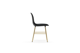 Form Chair Brass Black 1400902 3