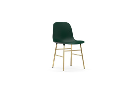 Form Chair Brass Green