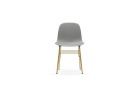 Form Chair Brass Grey 1400901 3