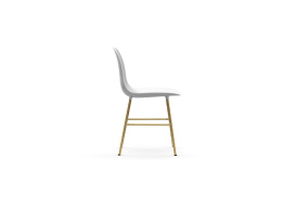 Form Chair Brass White 1400900 3