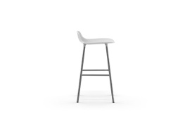 Form Barstool Molded plastic shell chair with chrome legs 603156 3