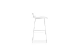 Form Barstool Molded plastic shell chair with steel legs 602774 1