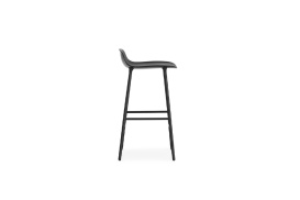 Form Barstool Molded plastic shell chair with steel legs 602776 1