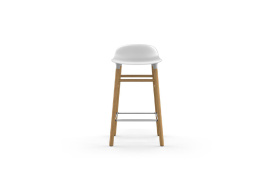 Form Chair Molded plastic shell chair with oak legs 602780 3