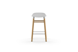 Form Chair Molded plastic shell chair with oak legs 602780 4