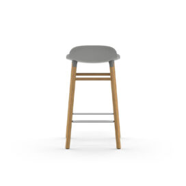 Form Chair Molded plastic shell chair with oak legs 602781 4