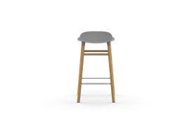 Form Chair Molded plastic shell chair with oak legs 602781 4
