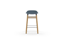 Form Chair Molded plastic shell chair with oak legs 602783 4