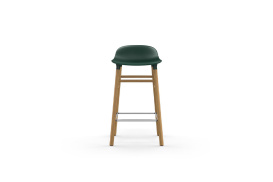Form Chair Molded plastic shell chair with oak legs 602784 1