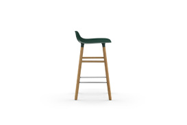 Form Chair Molded plastic shell chair with oak legs 602784 3