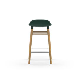 Form Chair Molded plastic shell chair with oak legs 602784 4