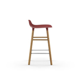 Form Chair Molded plastic shell chair with oak legs 602785 1