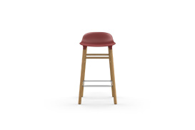 Form Chair Molded plastic shell chair with oak legs 602785 3