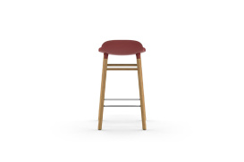 Form Chair Molded plastic shell chair with oak legs 602785 4