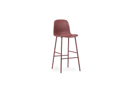 Form Barchair 65 cm Steel - Red