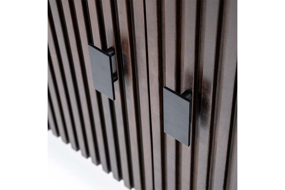 Eleonora Dressoir Remi 4-drs - Bruin Mangohout 170cm - Afbeelding 2