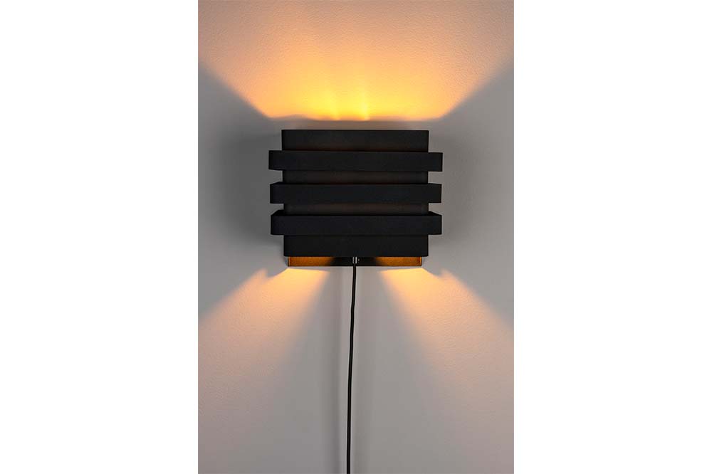 Dutchbone Dumont Wandlamp - Zwart - Afbeelding 2