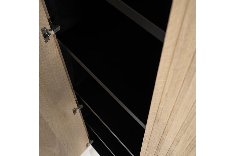 Eleonora Kabinet Rosenborg - Naturel Eikenhout 210x109cm - Afbeelding 5