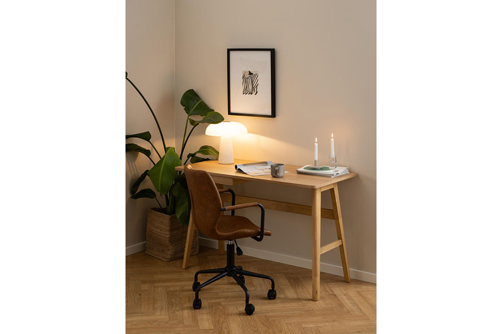 Hip District Bureau Alma met Lade - Naturel 120x60cm - Afbeelding 2