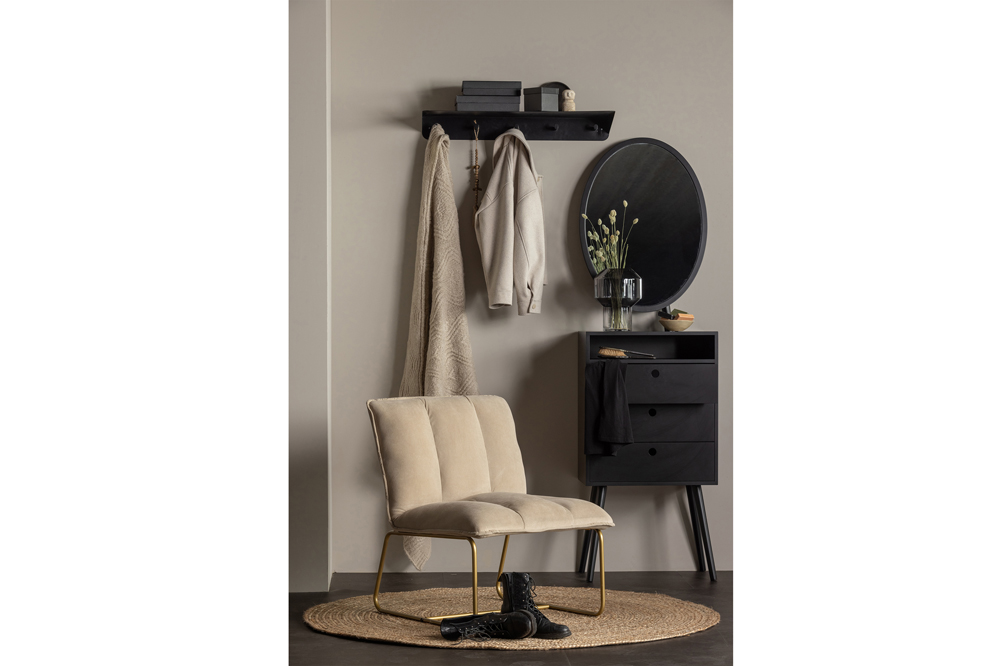 Woood Fie Fauteuil - Ribstof Zand - Afbeelding 2