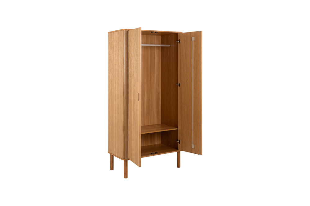Hip District Kledingkast Lissi - Naturel 200x100cm - Afbeelding 8