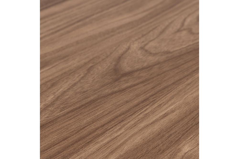 Woood Maan Ronde Eettafel - MDF Walnoot 120cm - Afbeelding 5