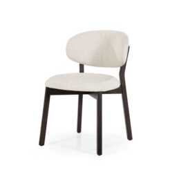 Eleonora Eetkamerstoel Mikky Eikenhout Bruin - Beige Moon