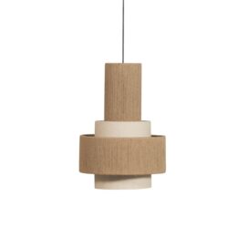 Woood Pelle Hanglamp - Touw Naturel 56x38cm
