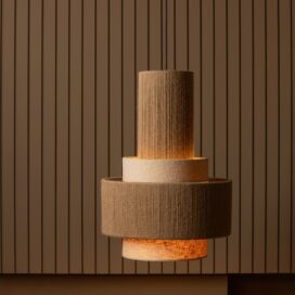 Alternative view of Woood Pelle Hanglamp - Touw Naturel 56x38cm