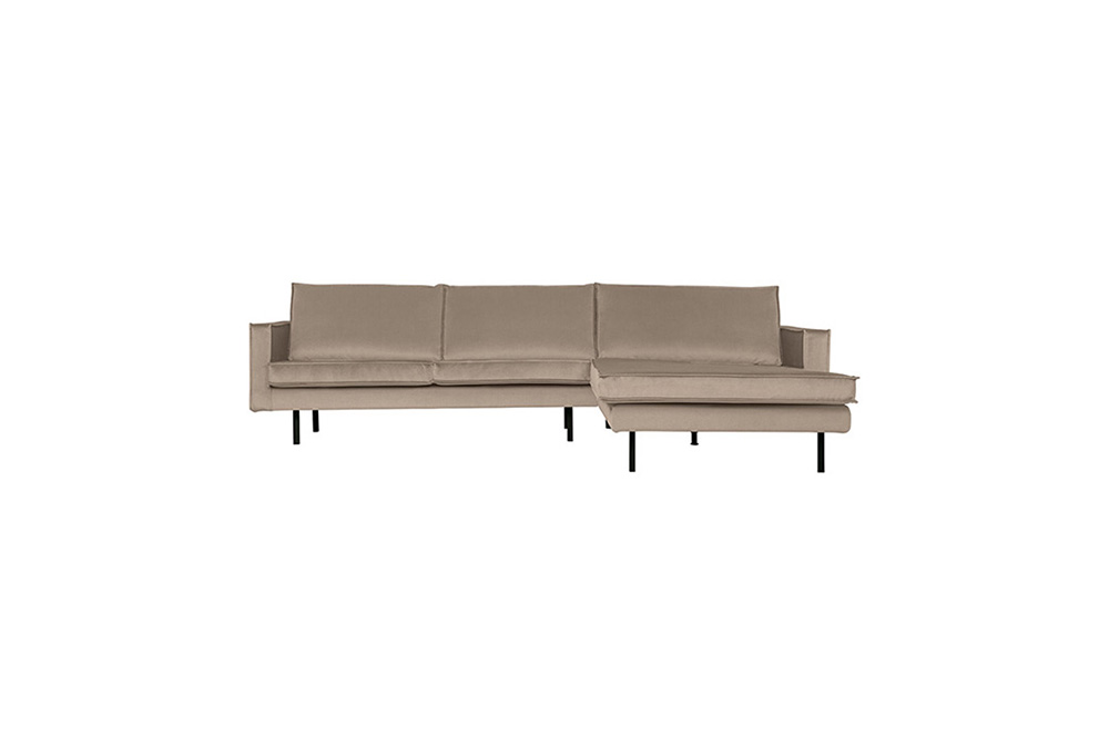 Woood Rodeo Chaise Longue Rechts - Velvet Khaki