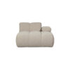Woood Mojo Chaise Longue Element Rechts - Boucle Beige Melange